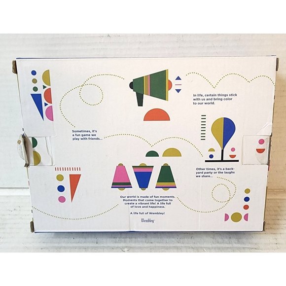 Wembley Drinking Game Spinner Wheel with Shot Glasses 4pc Set NIB - Picture 5 of 6